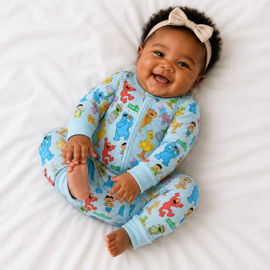OG Sesame Street Bamboo Zippy Pajamas