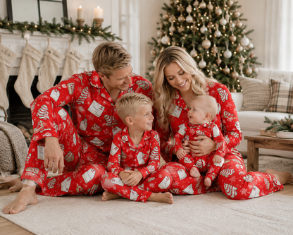 Christmas Tree Cakes Bamboo Long Sleeve & Pants Two Piece Lounge Set