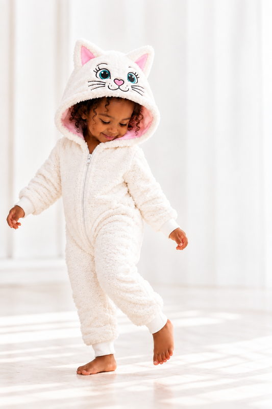 Marie Sherpa Plush Bamboo Lined Hooded Zippy