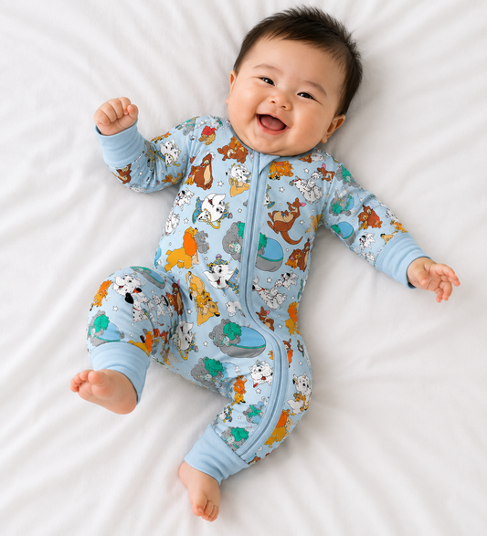 Mom Is My Hero Bamboo Zippy Pajamas