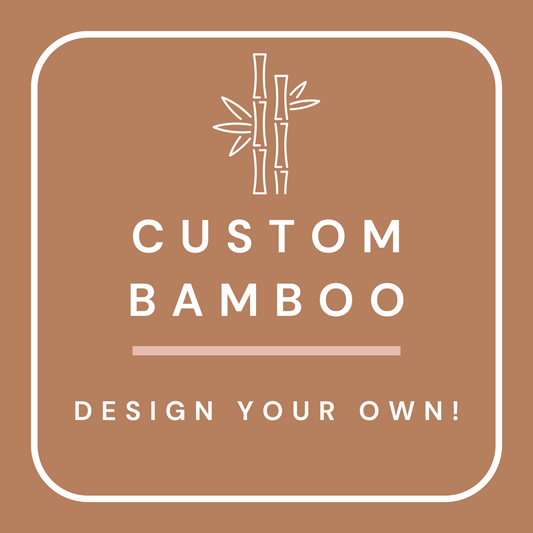 Custom Bamboo - Bring your own print! - Make a custom Zippy!