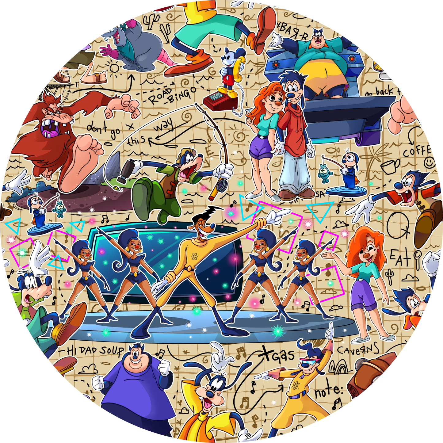 ONE OF A KIND "Goofy Movie" Wholesale Bundle Custom Branding
