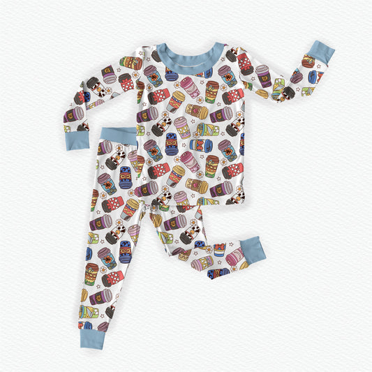 Bippity Boppity Brew! Bamboo Long Sleeve Two Piece Pajama Set