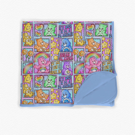 Care Bears Patchwork Bamboo Blanket