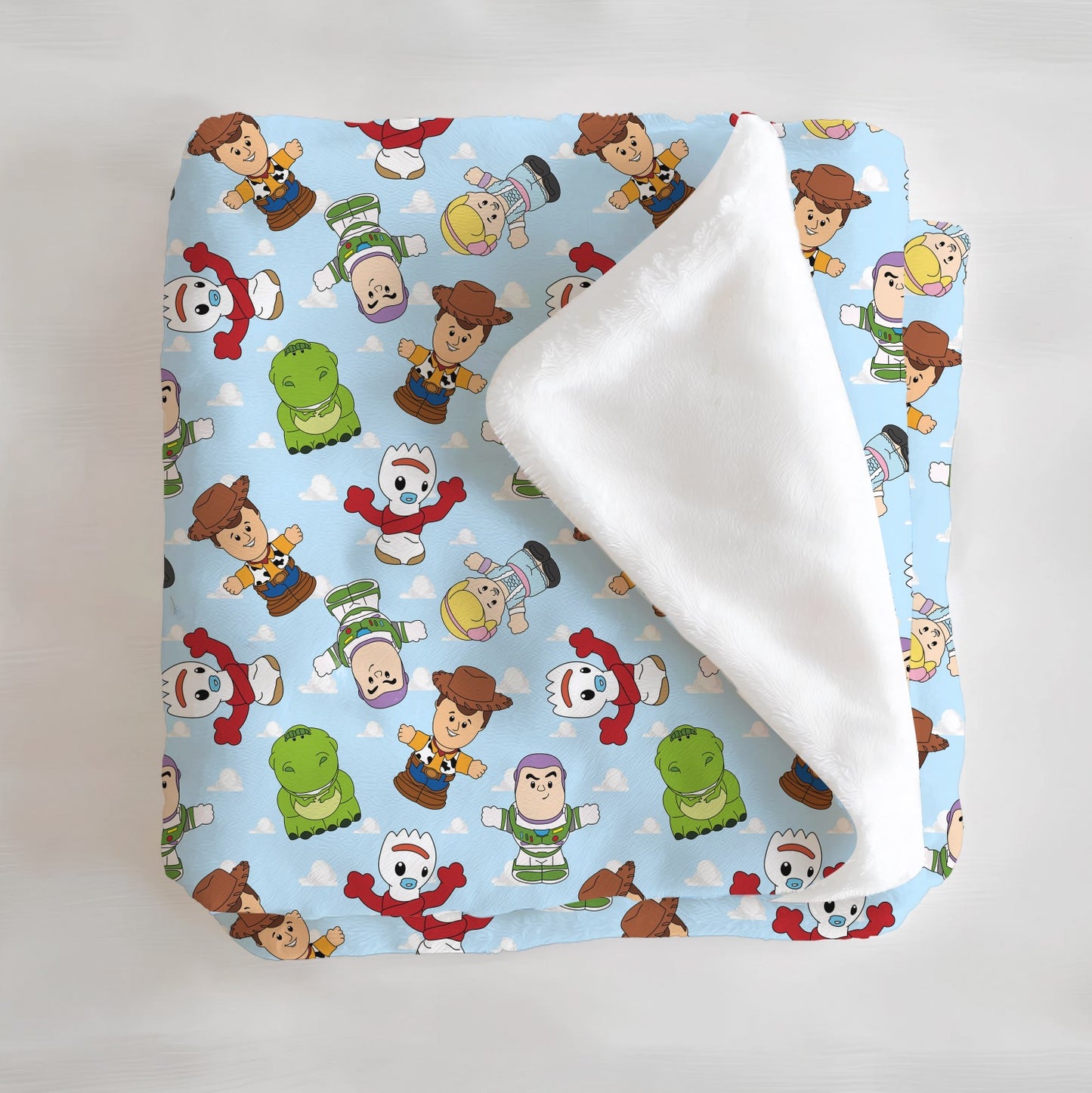 Toy Story Tiny People Minky Blanket