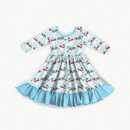 Happy Birthday! Bamboo Long Sleeve Dress