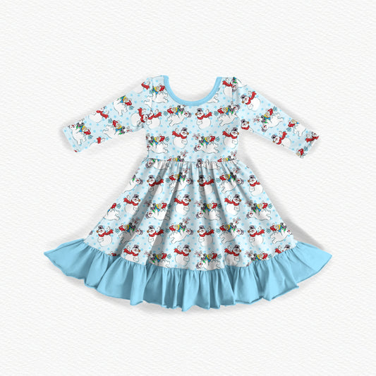Happy Birthday! Bamboo Long Sleeve Dress