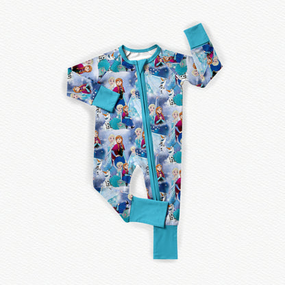 Frozen Adventure Bamboo Zippy Pajamas