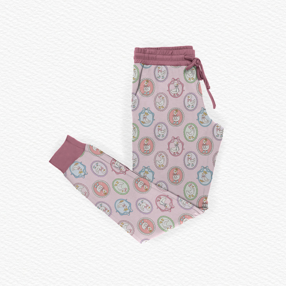 Puddles & Pearls Bamboo Adult Jogger Pants