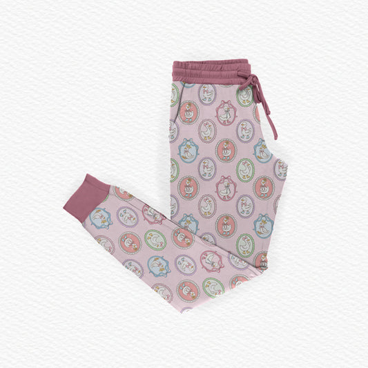 Puddles & Pearls Bamboo Adult Jogger Pants