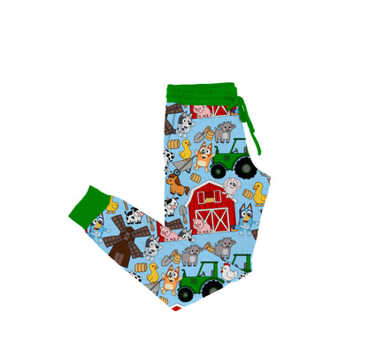 B-I-N-G-O Was His Name-o Bamboo Adult Jogger Style Pants