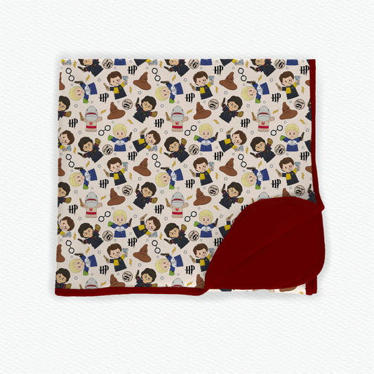 Potter! Tiny People Bamboo Blanket
