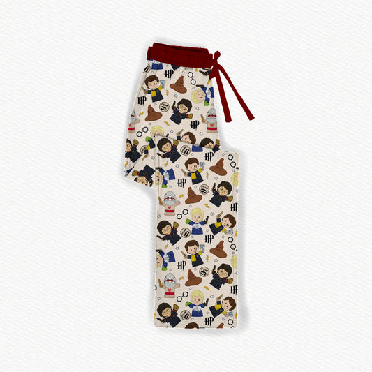 Potter! Tiny People Bamboo Adult Straight Leg Style Pants