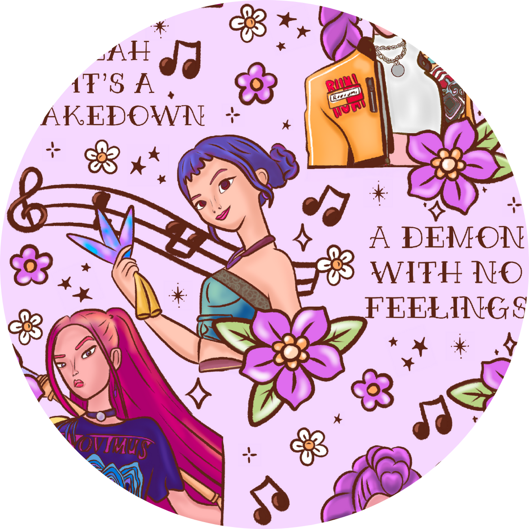 Huntrix Bamboo Long Sleeve Two Piece Pajama Set