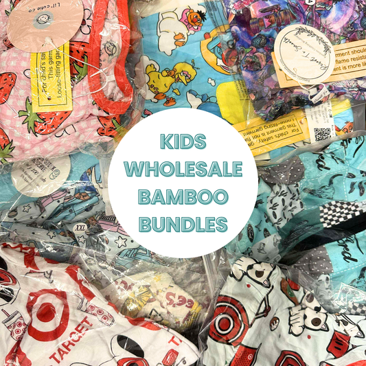 Reseller Bamboo Bundles SECRET STOCK RESERVE ONLY  - 50 Mixed Bamboo Children's Items
