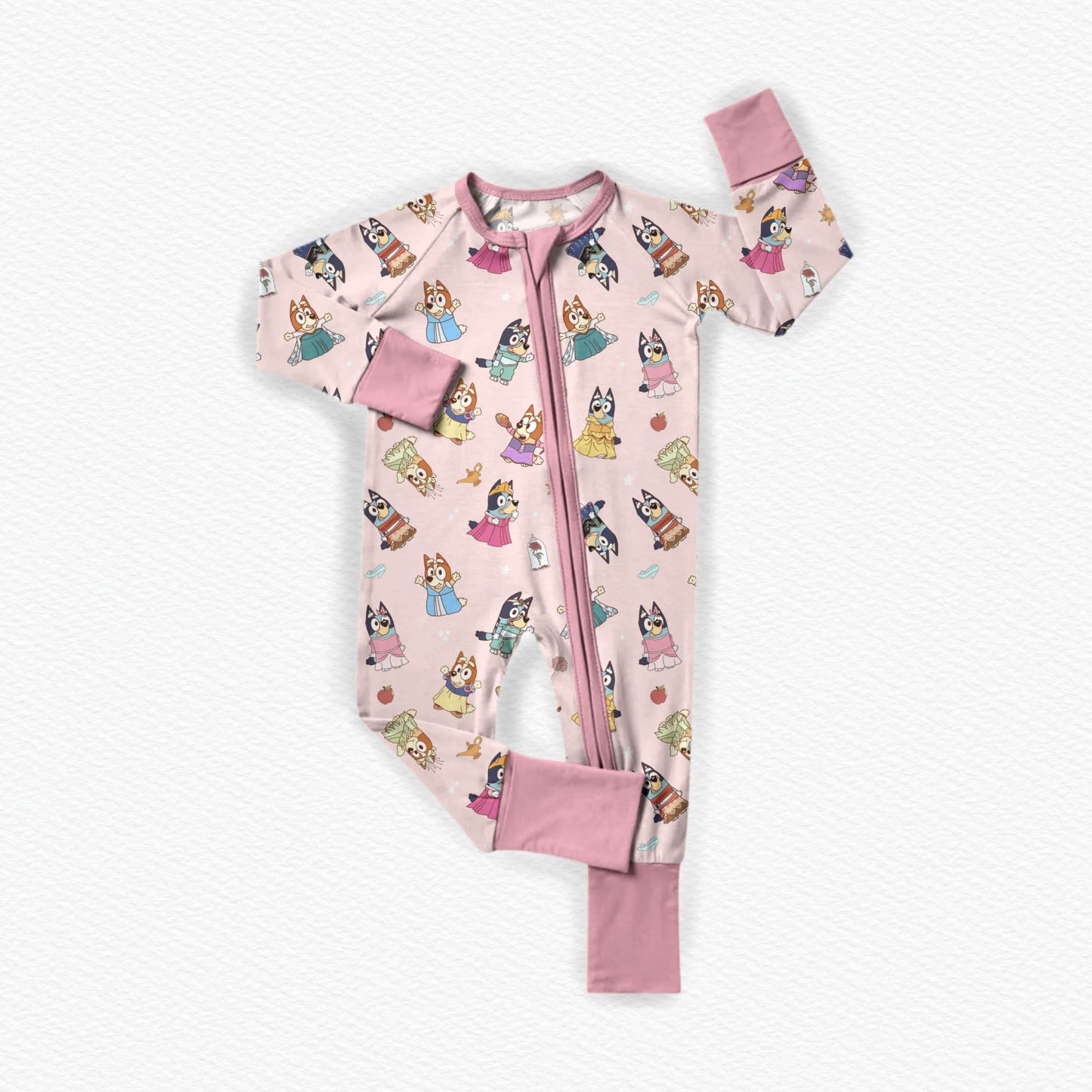 Happily Ever Heeler Bamboo Zippy Pajamas