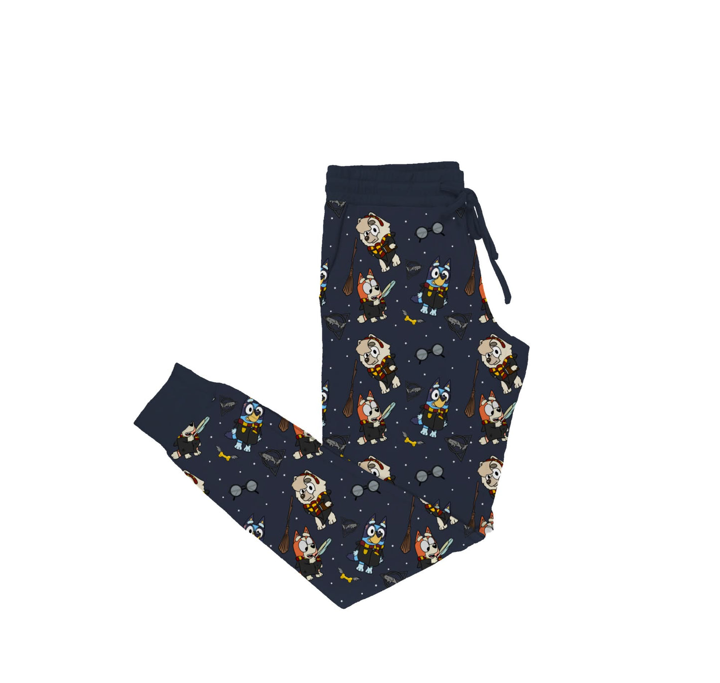 Yer A Wizard, Heeler! Bamboo Adult Jogger Style Pants