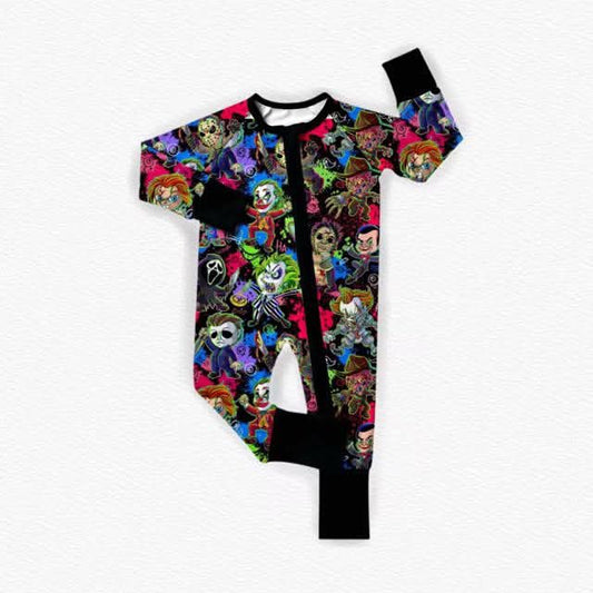 Scary Toons Bamboo Zippy Pajamas