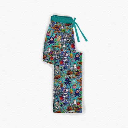 Star Wars Toons Bamboo Adult Straight Leg Style Pants