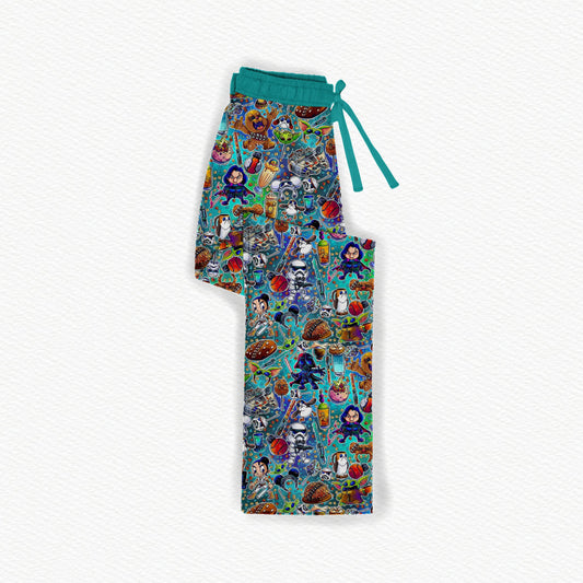 Star Wars Toons Bamboo Adult Straight Leg Style Pants