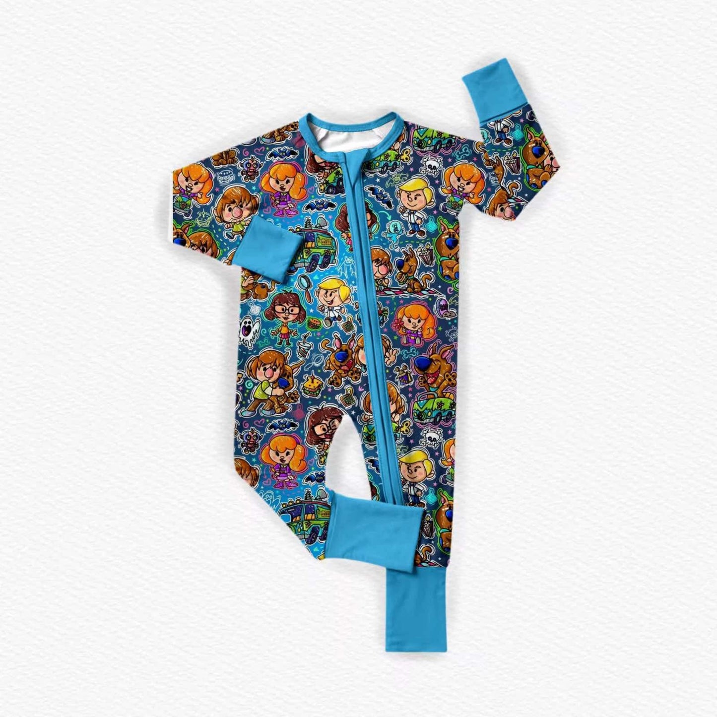 Scooby Toons Bamboo Zippy Pajamas