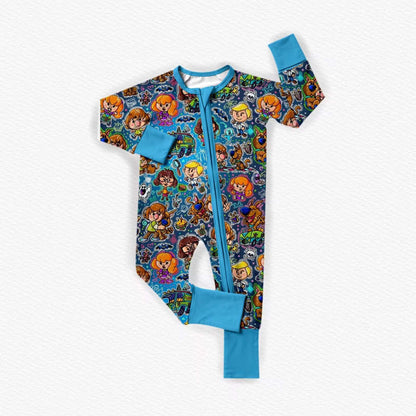 Scooby Toons Bamboo Zippy Pajamas