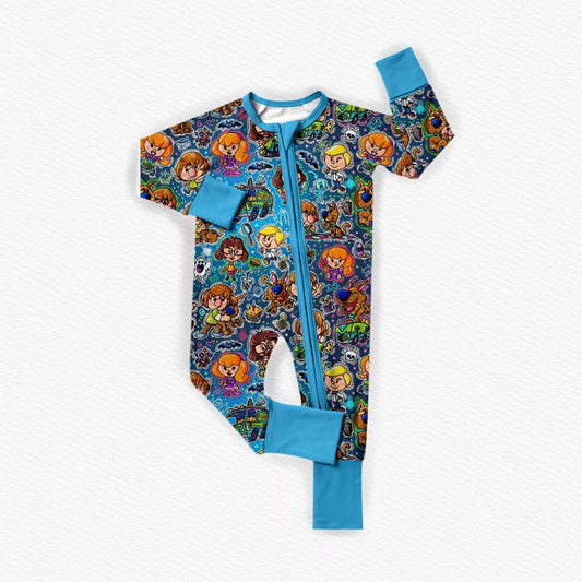 Scooby Toons Bamboo Zippy Pajamas