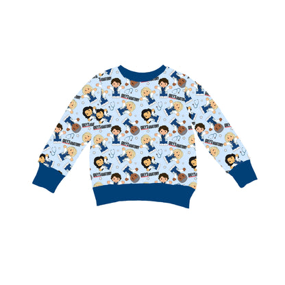 "Pick Me" Tiny People French Terry Bamboo Adult Crewneck Sweatshirt