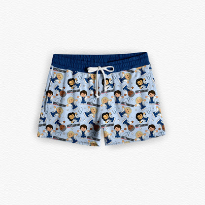 "Pick Me" Tiny People Women's Bamboo French Terry Shorts With Pockets