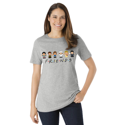 "PIVOT!" Tiny People Bamboo Adult Graphic Tee