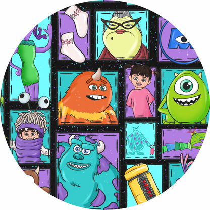 Scare Team! Patchwork Fur Backed Bamboo Blanket