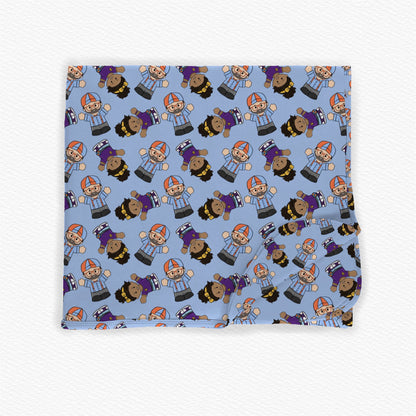 Blippi Tiny People Bamboo Blanket