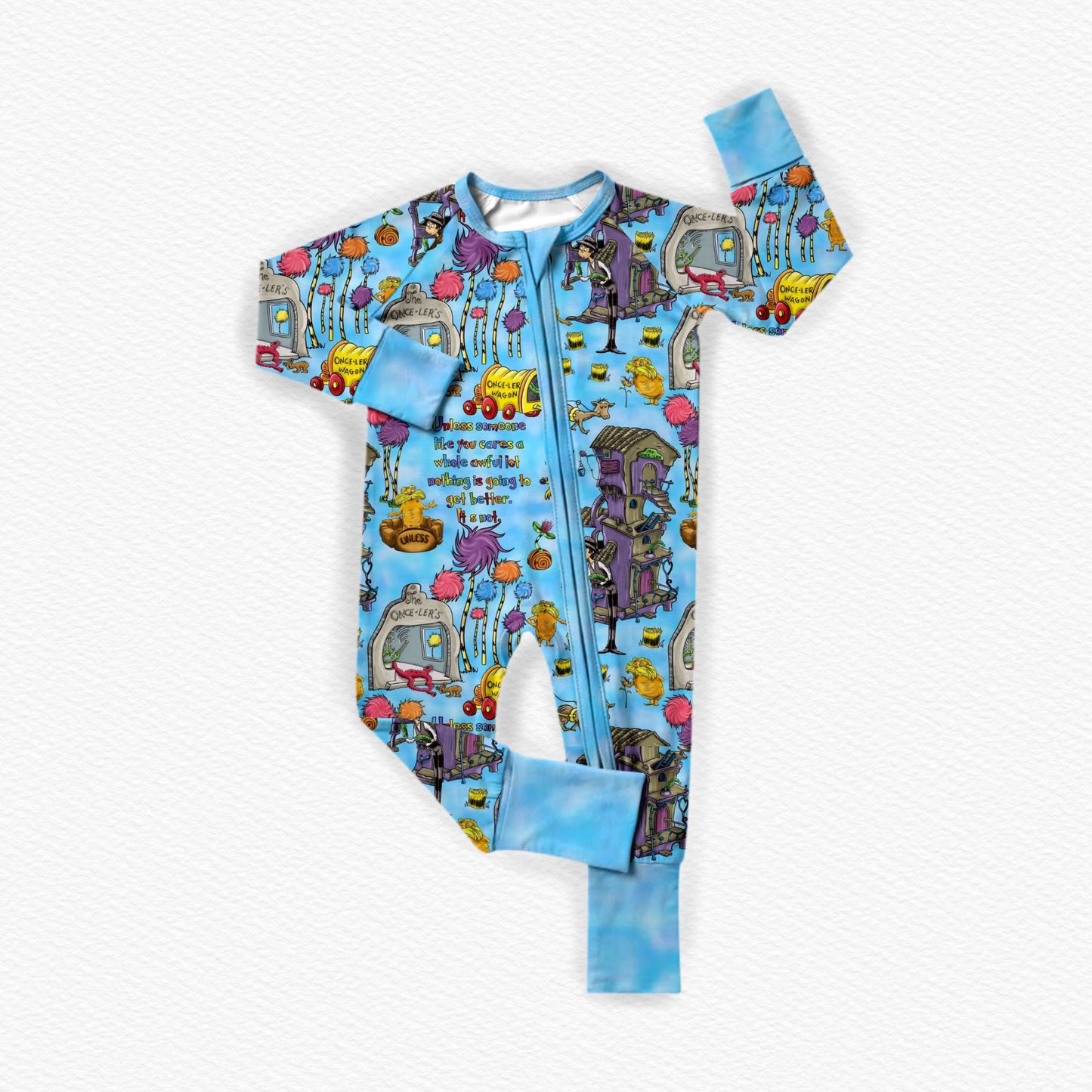 Seuss Bamboo Zippy Pajamas