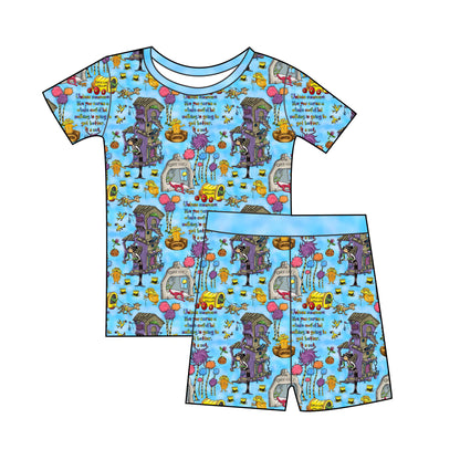 Seuss Bamboo Short Sleeve Two Piece Pajama Set