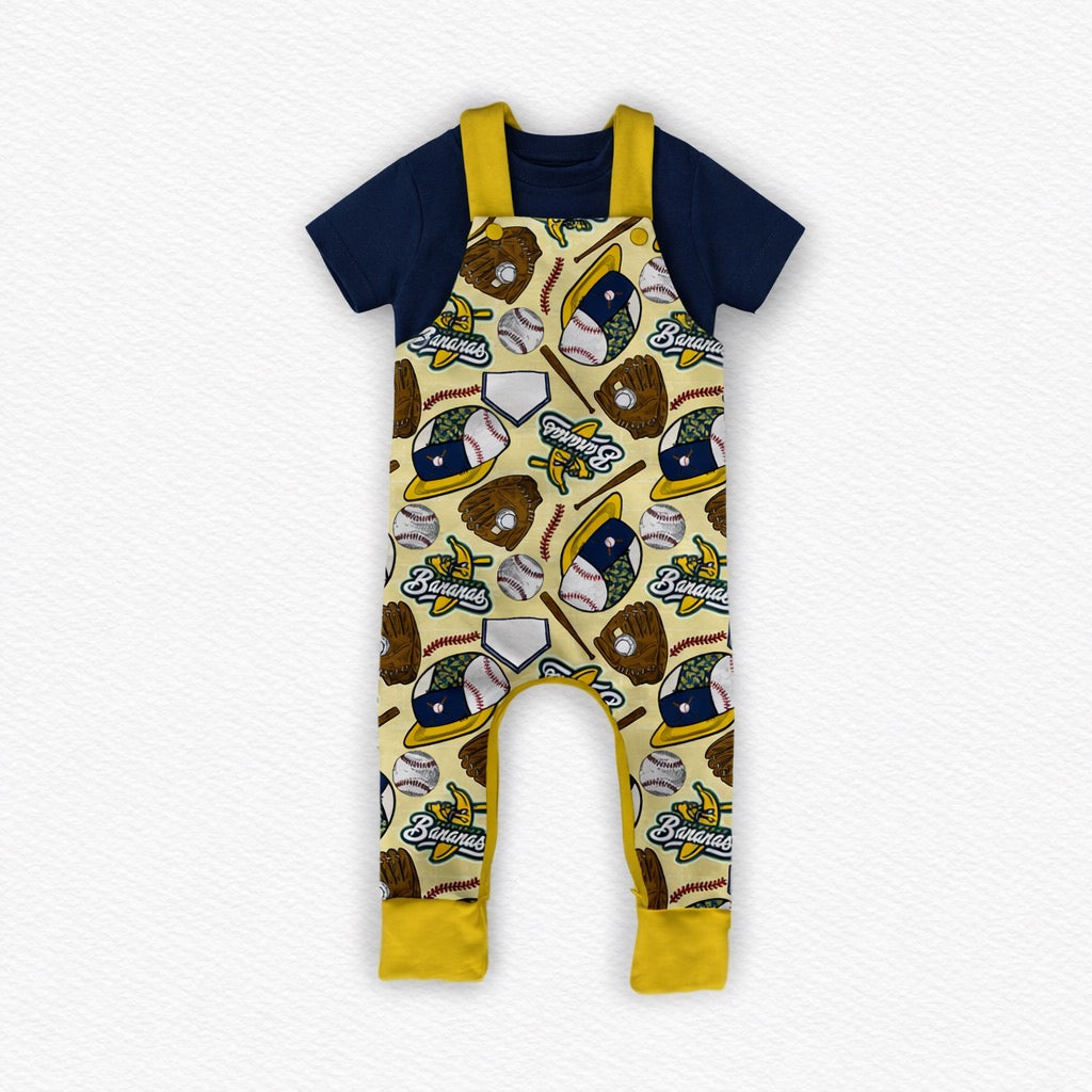 Savannah Banana's Bamboo T-Shirt & Overalls