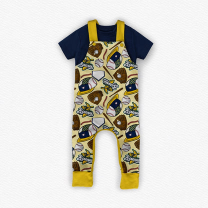 Savannah Banana's Bamboo T-Shirt & Overalls