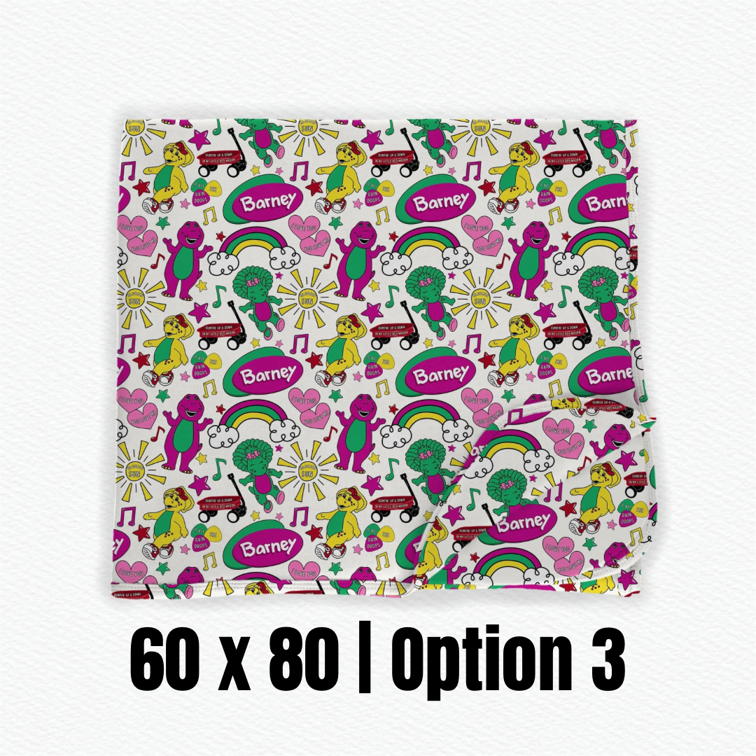 Barney Bamboo Blanket