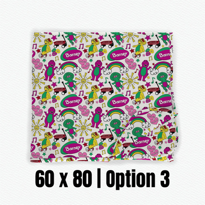 Barney Bamboo Blanket