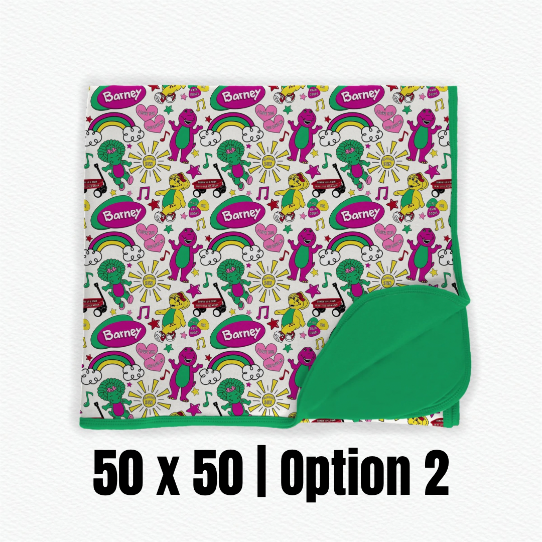 Barney Bamboo Blanket