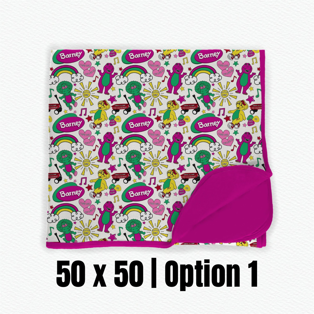 Barney Bamboo Blanket