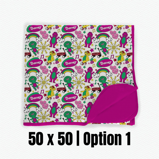 Barney Bamboo Blanket