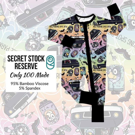 Graveyard Grannies Bamboo Zippy Pajamas