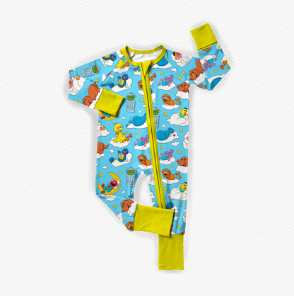 Snoozy Street Bamboo Zippy Pajamas