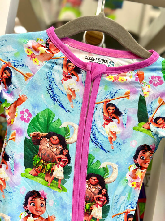 The Ocean Chose Me Bamboo Zippy Pajamas