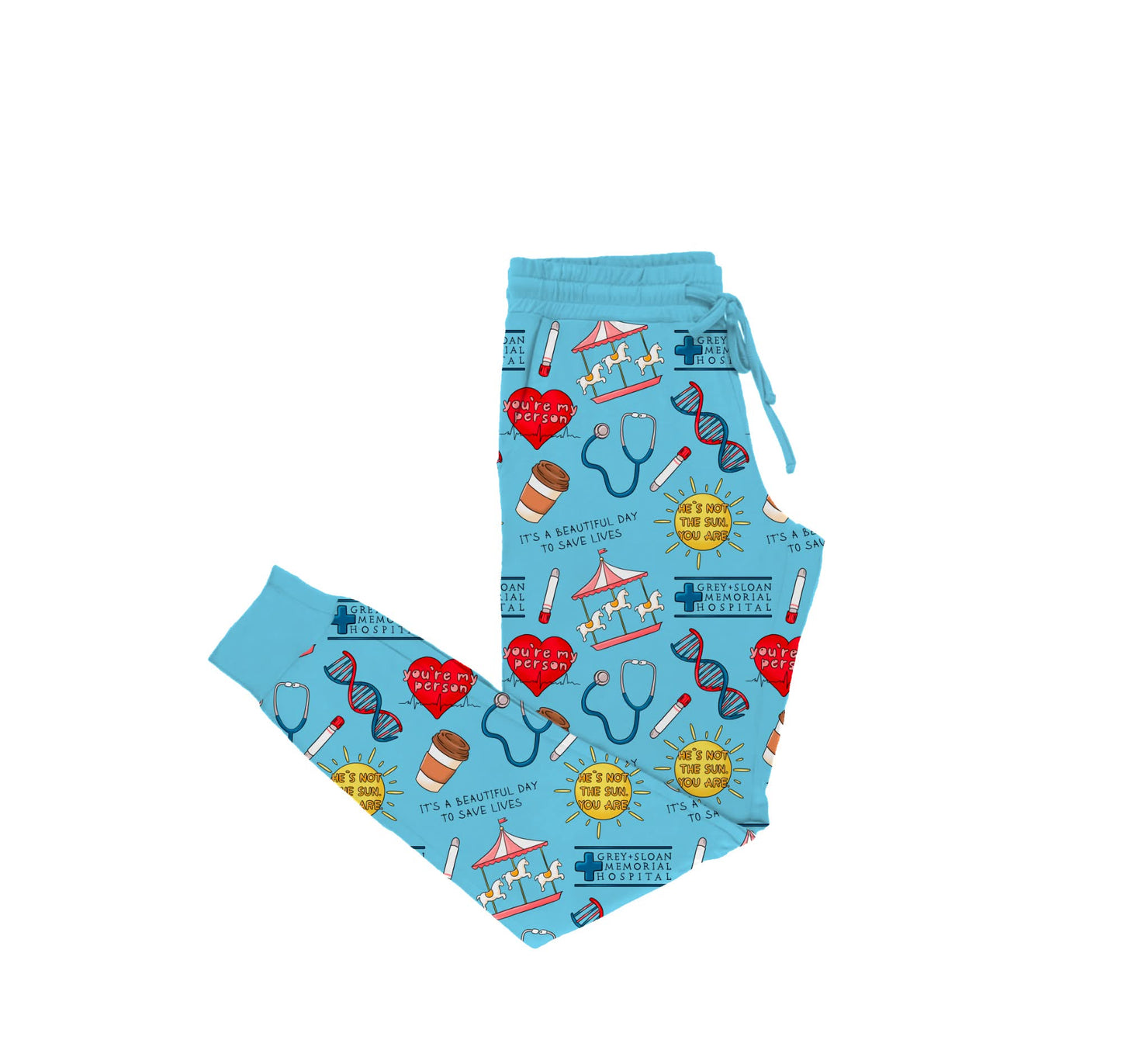 You're My Person Bamboo Adult Jogger Style Pants