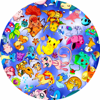 Gotta Catch 'Em All! Double Layered Bamboo Blanket