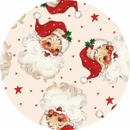 Old Saint Nick Bamboo Blanket