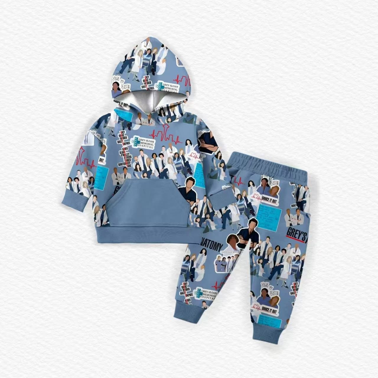 Upload Your Own File | CUSTOM BAMBOO | French Terry Bamboo Hoodie & Jogger Set