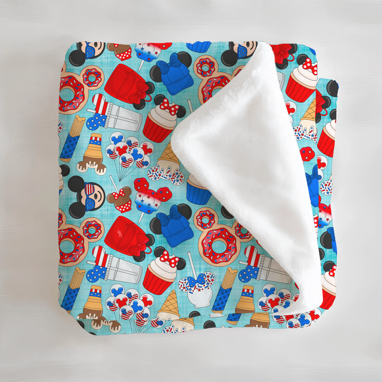 Liberty Bites Minky Blanket