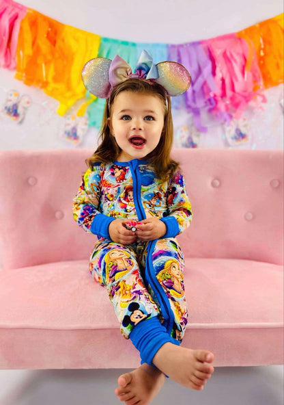 Bubble Magic Bamboo Zippy Pajamas